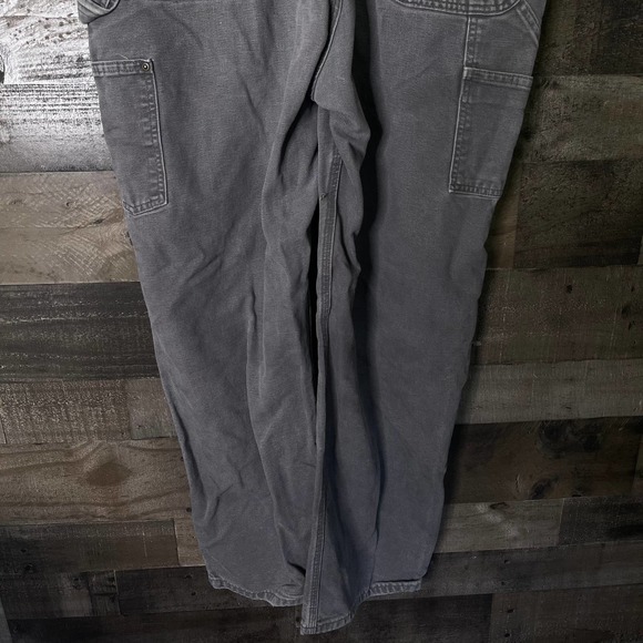 SOLD Carhartt Firm Duck Double Front Dungaree Pant - Picture 6 of 6
